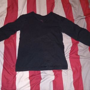 Black long sleeve size xs 4-5
